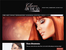 Tablet Screenshot of glamonthegony.com